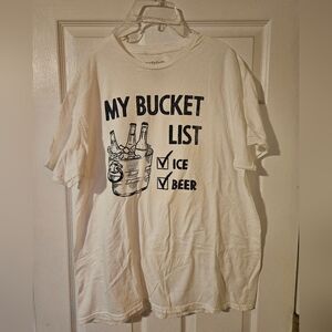 HYBRID MEN T-shirt white/blue size XL